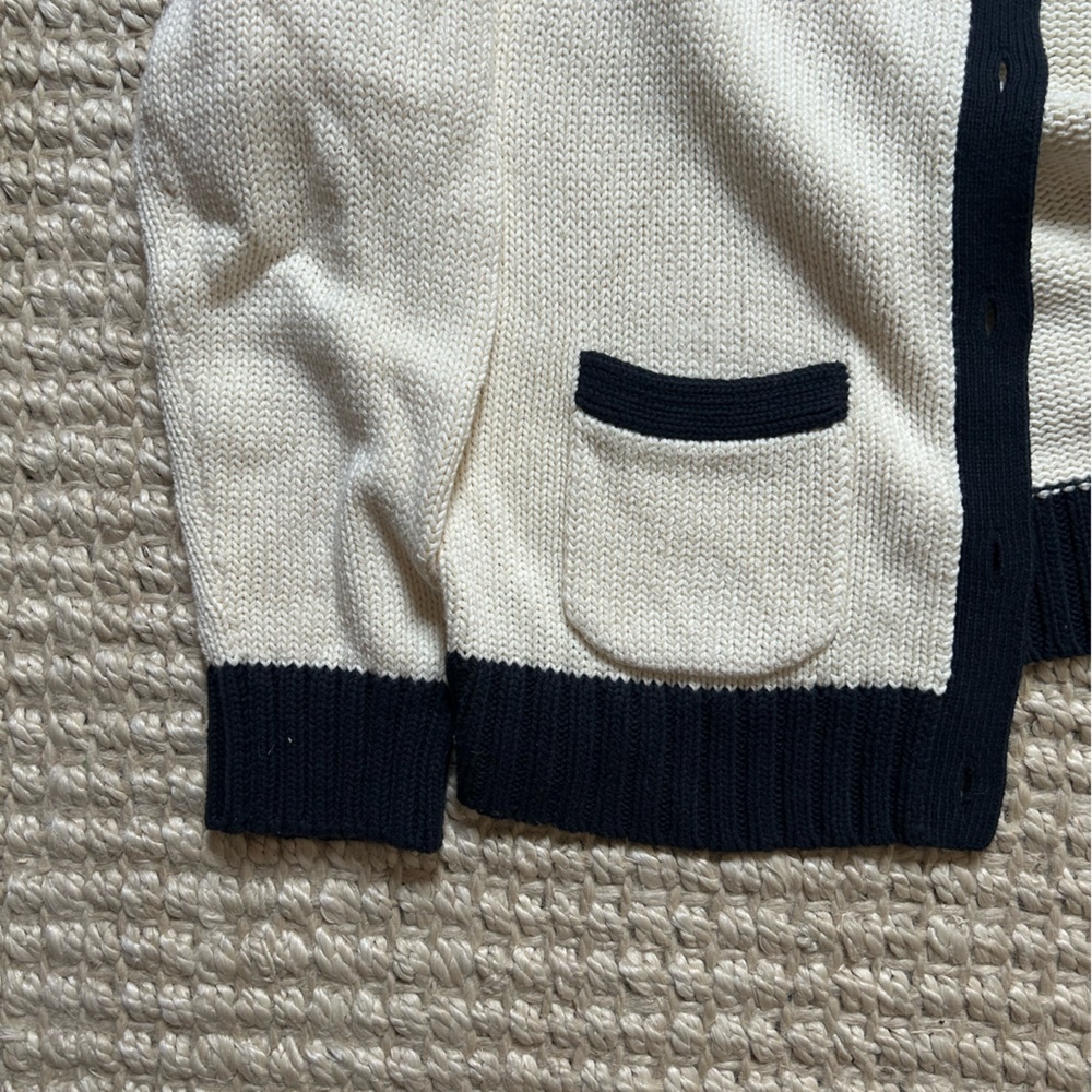 Alex Mill Nico Tipped Cardigan - Picture 6 of 8